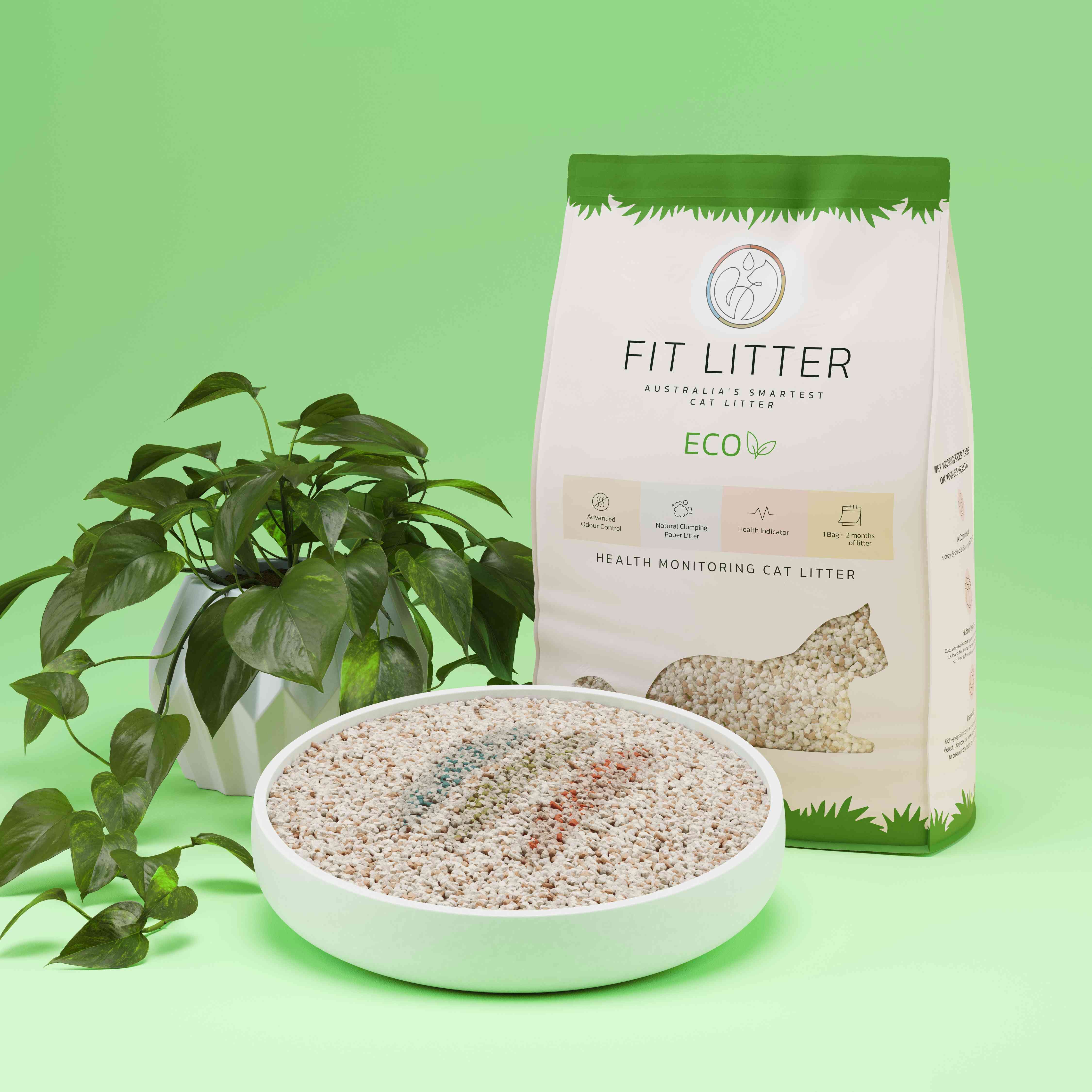 Fit Litter Eco - 3 Month Supply - 2 Cat - Image 6