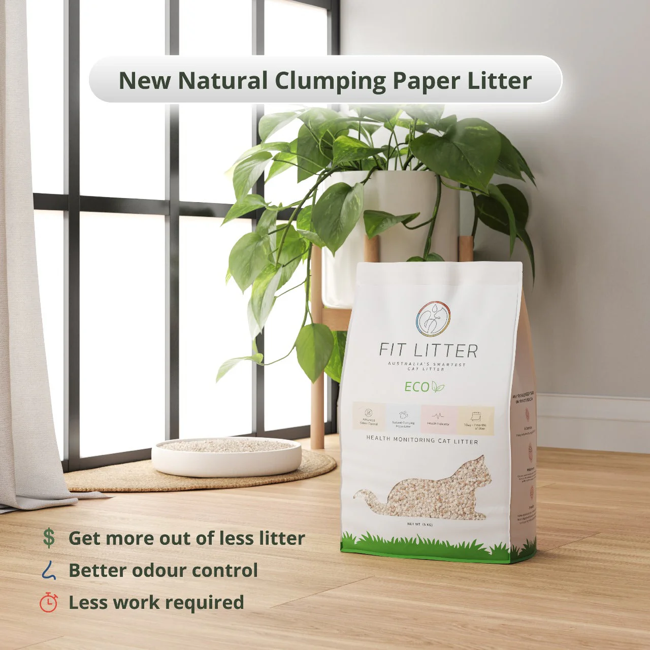 Fit Litter Eco - 3 Month Supply - 1 Cat - Image 4